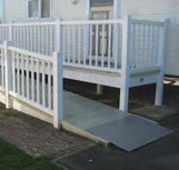 Disability Acess Ramps for Static Caravans and Lodges